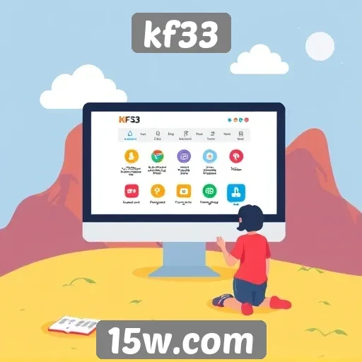 Novas funcionalidades do site kf33 em destaque